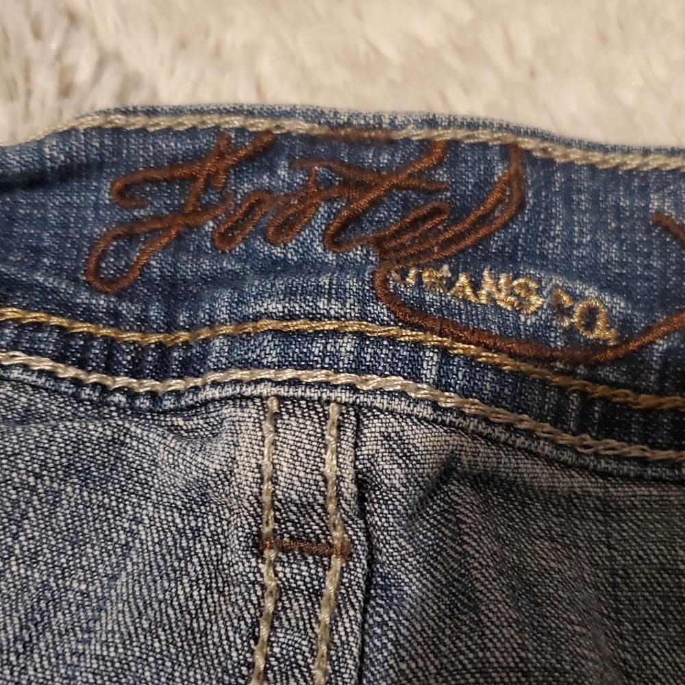 Vtg Women Foster Regular Jeans 16 Medium Wash Blue - Picture 4 of 8